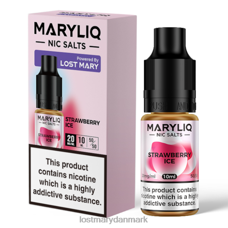 LOST MARY Danmark - tabte maryliq nic salte10ml jordbær V6FN225