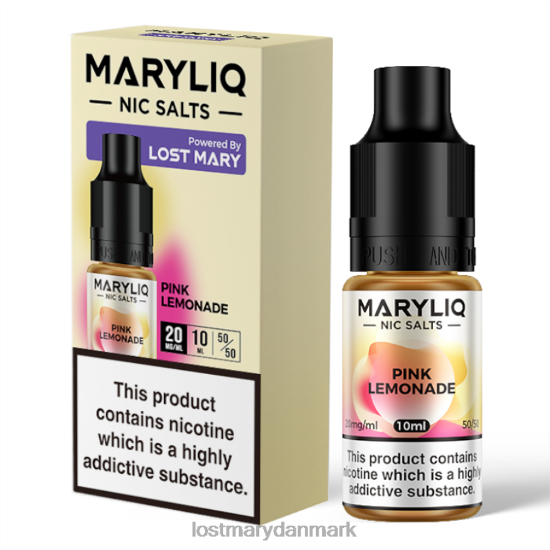 LOST MARY Danmark - tabte maryliq nic salte10ml lyserød V6FN215